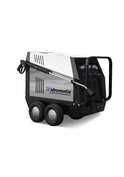 Idromatic Astra 12Lpm 100Bar - Stainless Top Pressure Washer