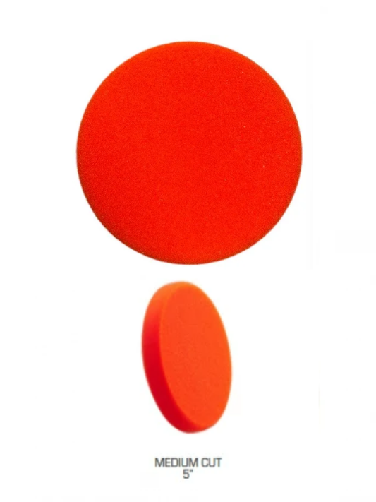 KENOTEK EAT Orange Medium Cut Rotary Foam Pad