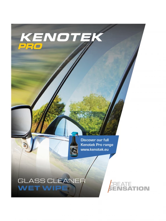 KENOTEK PRO Glass Cleaner Wet-Wipes
