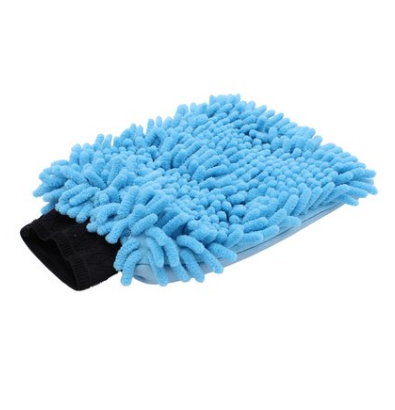 Rasta Microfiber Wash Mitt (Blue)