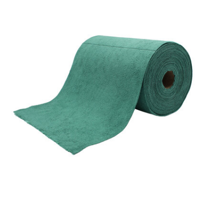 Tricot 75 Piece Green Microfiber Roll 200gsm