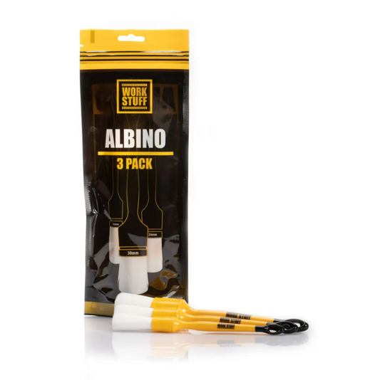 Work Stuff Detailing Brush ALBINO White 3-pack