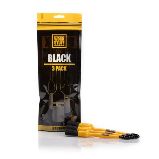 Work Stuff Detailing Brush BLACK 3-pack
