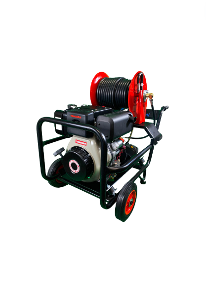 Yanmar L100-V 18Lpm / 3000Psi Diesel Pressure Washer with Reel