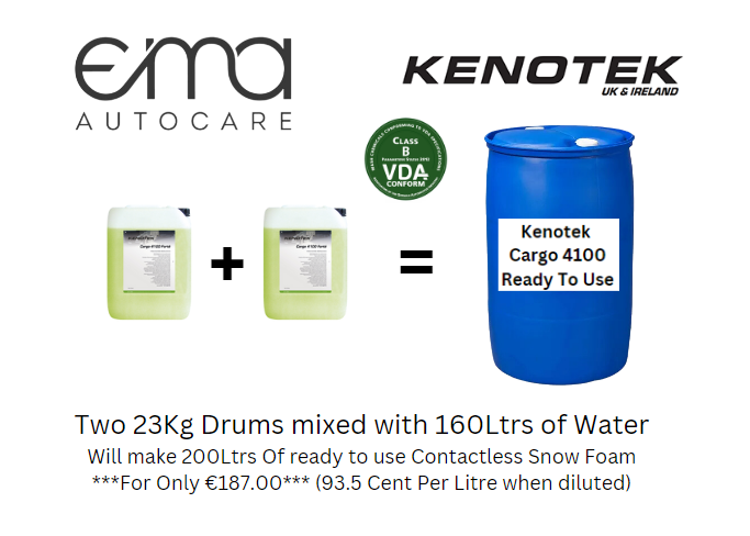KENOTEK Cargo 4100 Forté 23Kg (Contactless Snow Foam & Prewash)