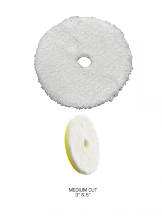 KENOTEK EAT Yellow Medium Cut DA Microfiber Pad
