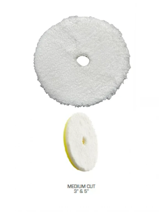 KENOTEK EAT Yellow Medium Cut DA Microfiber Pad