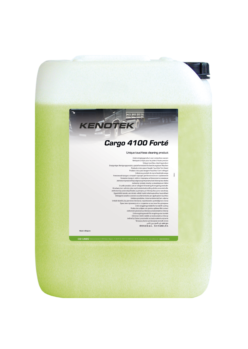 KENOTEK Cargo 4100 Forté 23Kg (Contactless Snow Foam & Prewash)