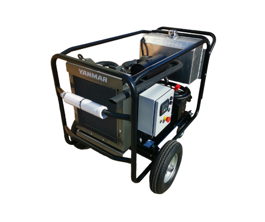Yanmar X - 3 Cylinder 27HP Industrial Diesel Pressure Washer with Comet 35Lpm 200Bar Pump